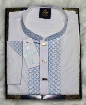 Premium Suti embroidery Panjabi